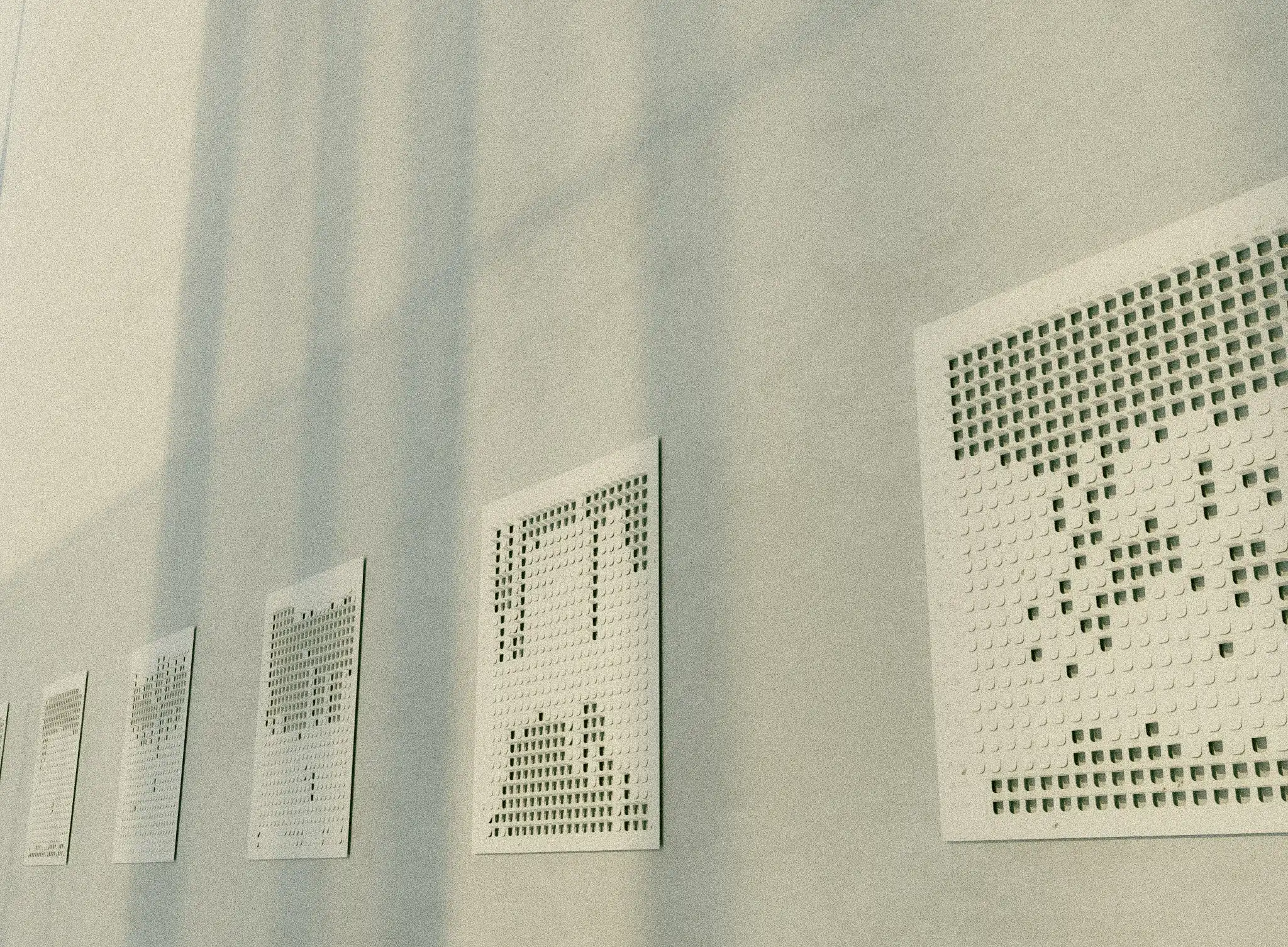 rendering of paper sleep tracker on a wall